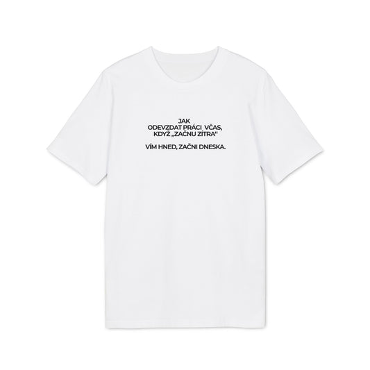 I KNOW IMMEDIATELY – PRINT – premium unisex organic cotton t-shirt